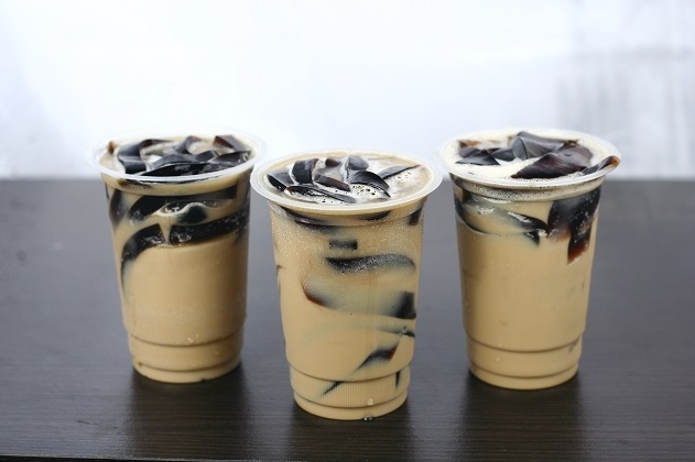 Cara membuat Es Cappucino Jelly